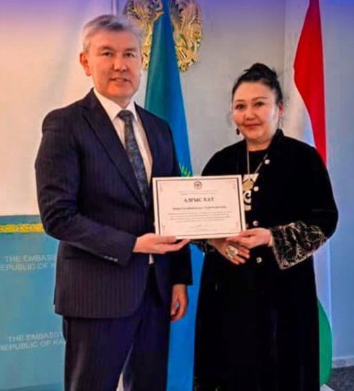 Байғанин ауданының қолөнер шебері халықаралық мәдени іс-шараға қатысты