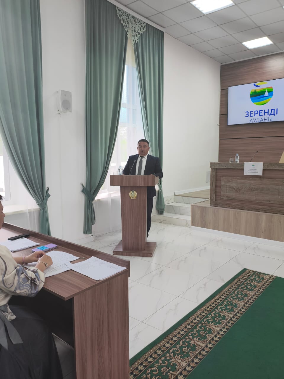 Мәслихаттың кезекті сессия жұмысы