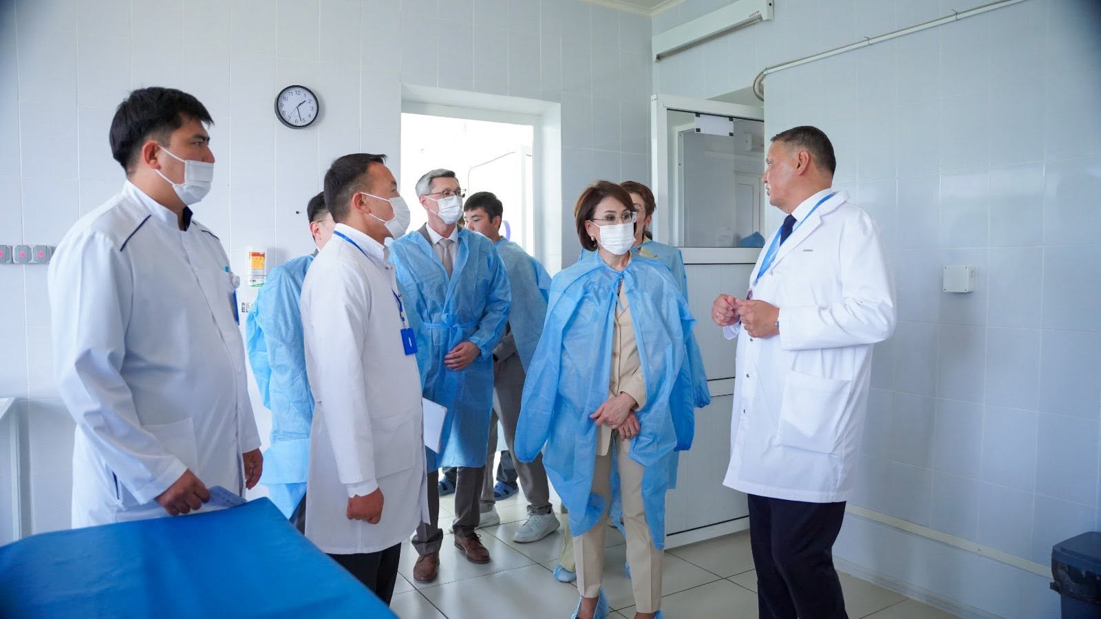 Денсаулық сақтау министрі Байзақ ауданына жұмыс сапарымен барды