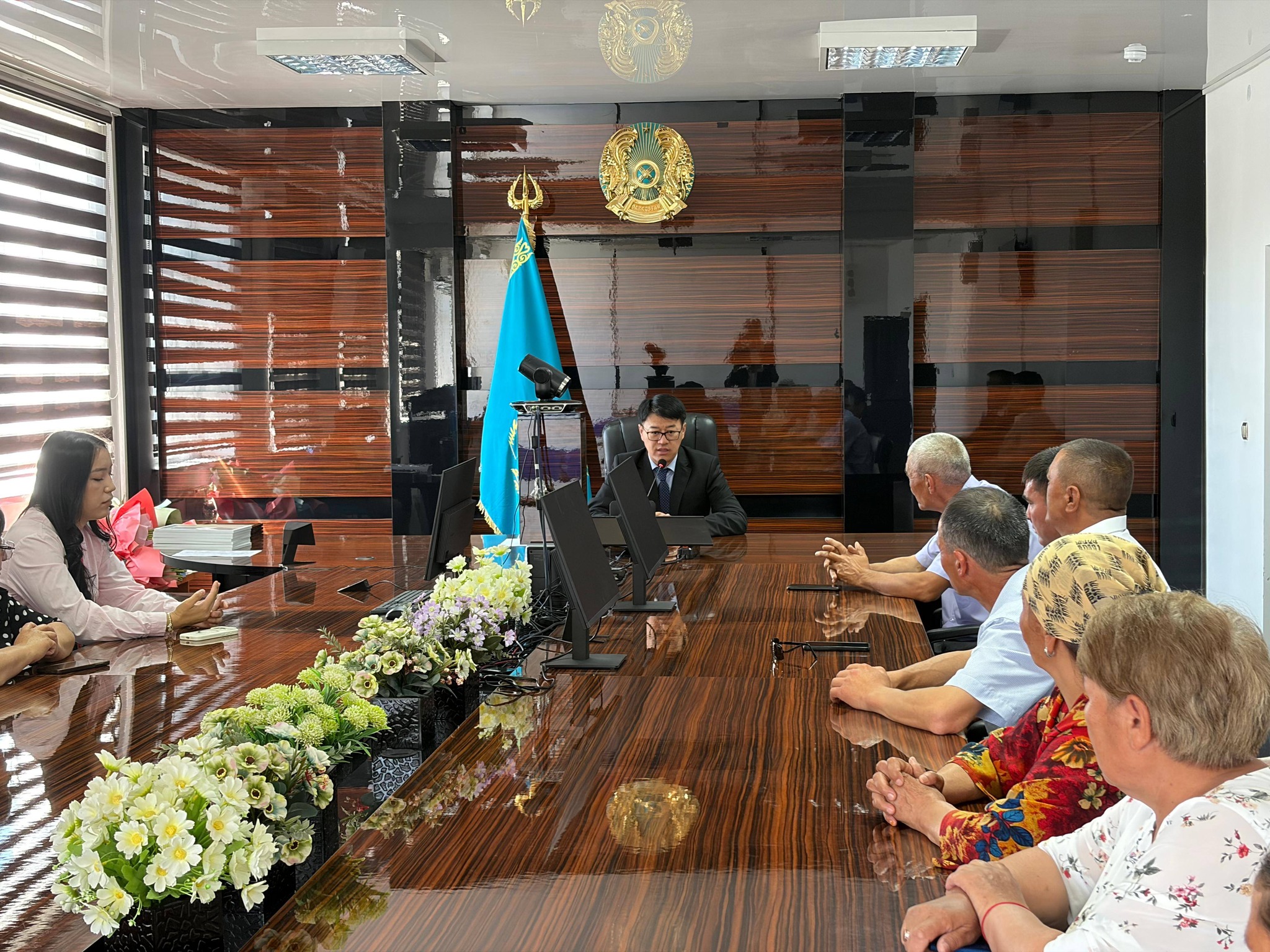 ТӨЛЕБИДЕ БІРҚАТАР АЗАМАТ МАРАПАТ ТӨРІНЕН КӨРІНДІ