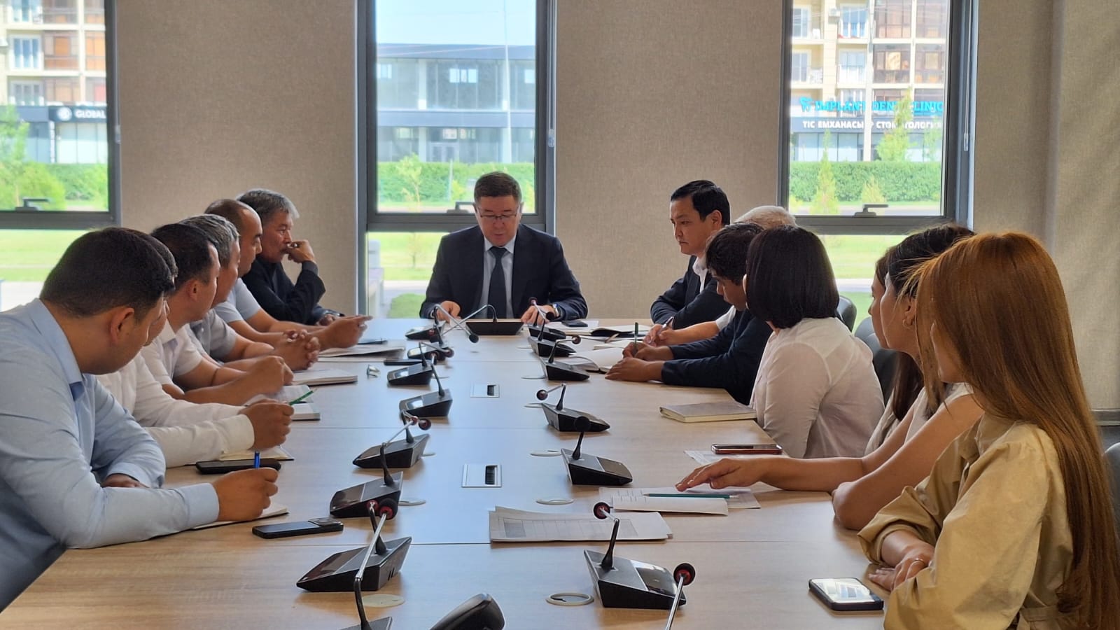 🔰 БҮГІН: ДЕПАРТАМЕНТТІҢ ЖҰМЫС ЖОСПАРЫНА СӘЙКЕС АТҚАРЫЛУЫ ТИІС МІНДЕТТЕР МЕН ЖОСПАРЛАР ТАЛҚЫЛАНДЫ