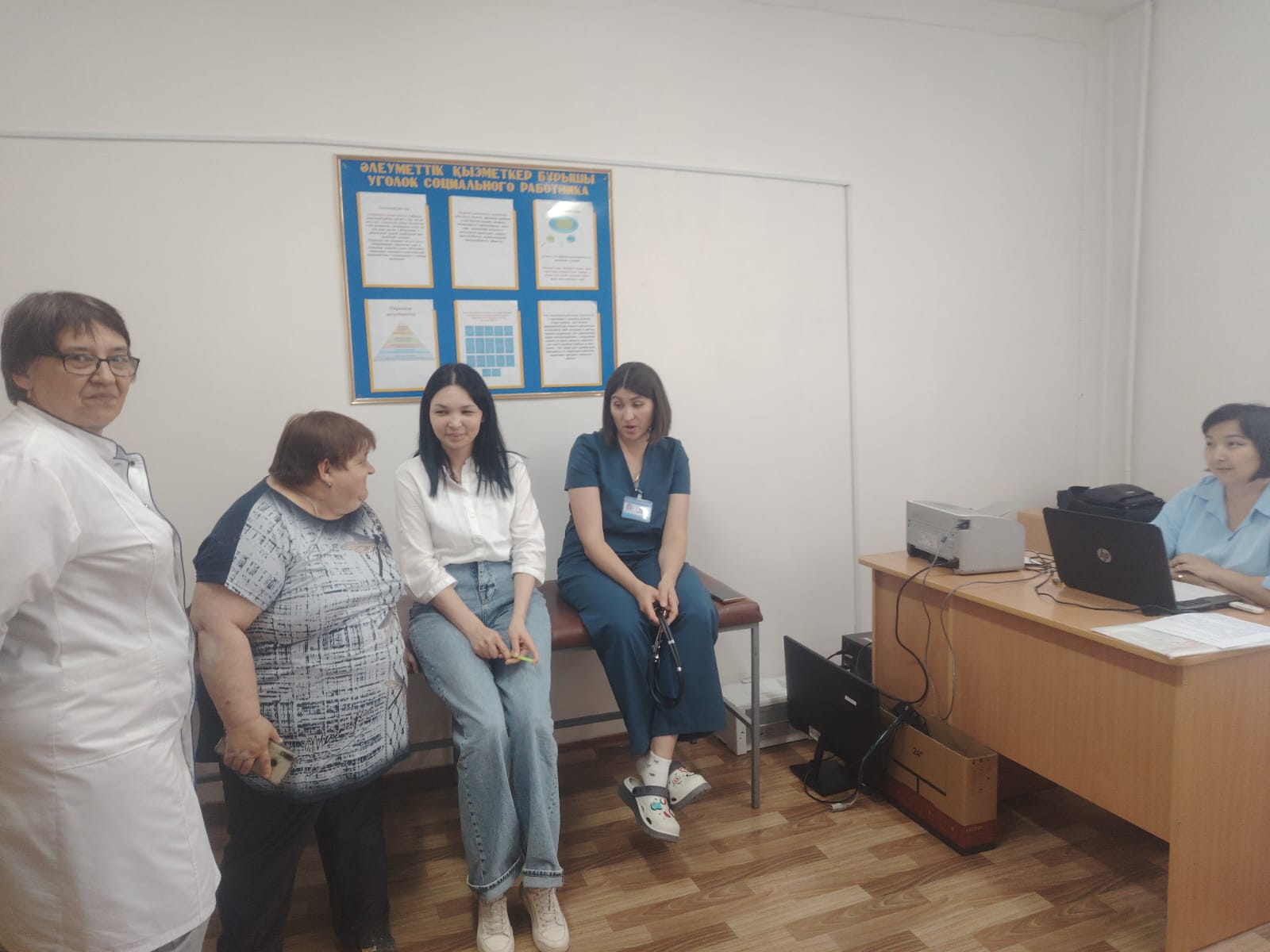 Шарбақты ауданына медициналық-әлеуметтік сараптама бөлімінің көшпелі отырысы.