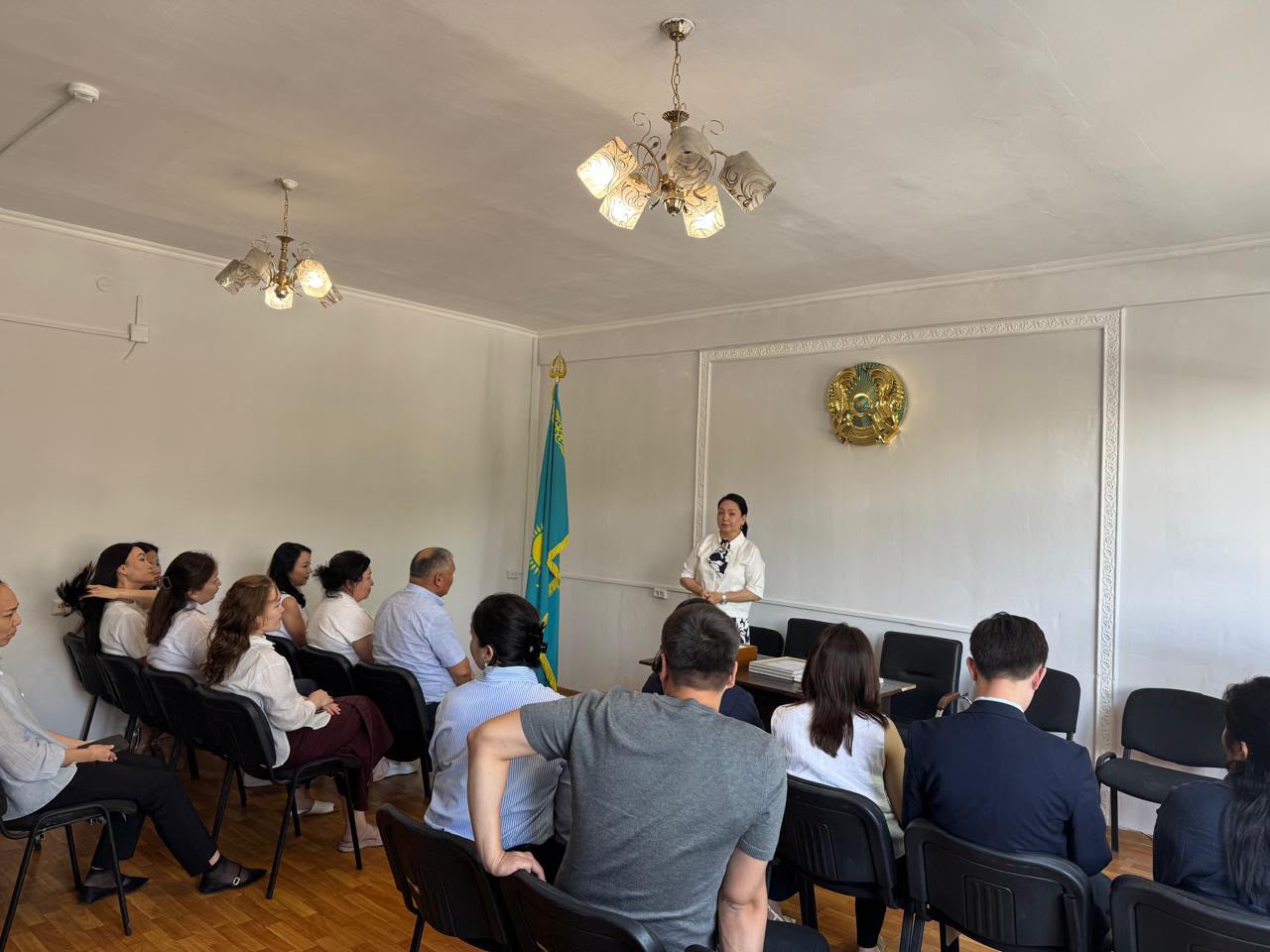 Департаменттің бөлім  басшыларының қатысуымен өткізілген  аппараттық жиналысының   ХАТТАМАСЫ