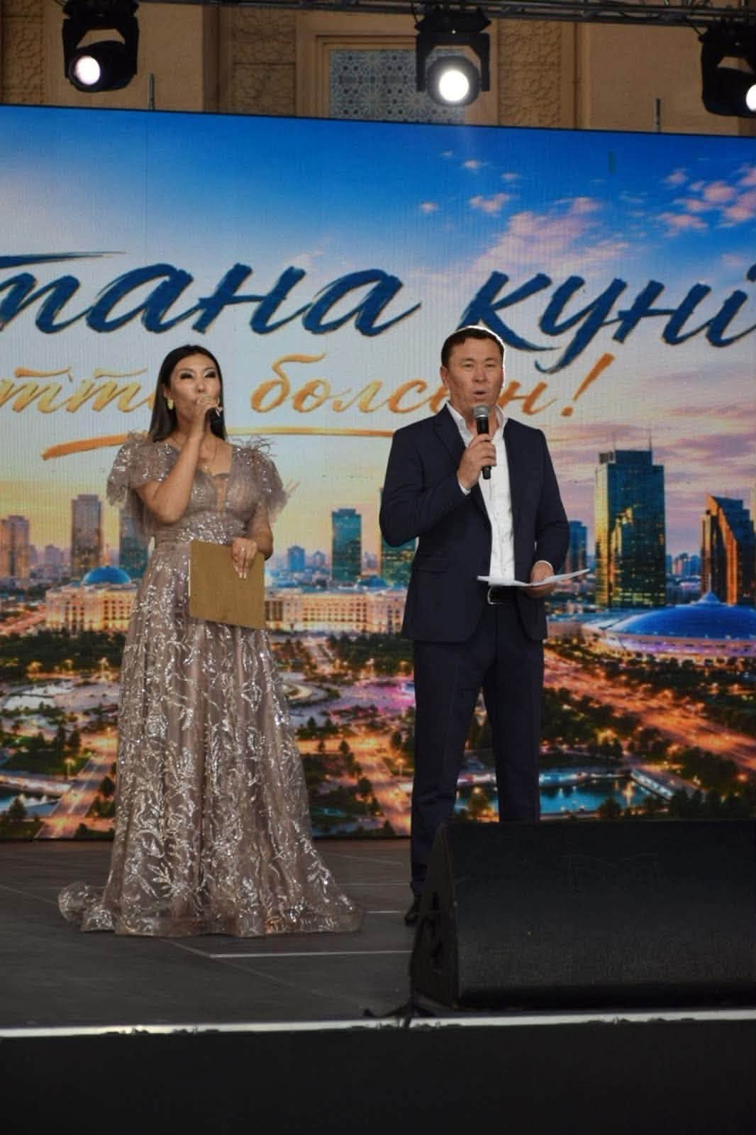 ТҮРКІСТАНДА АСТАНА КҮНІНЕ АРНАЛҒАН МЕРЕКЕЛІК КОНЦЕРТ ӨТТІ