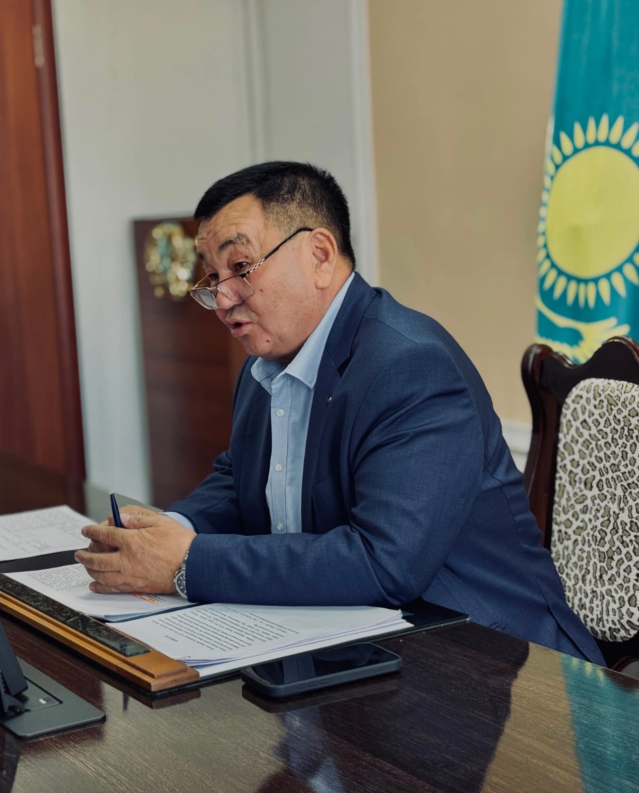 Аудан әкімі аудан тұрғындарын қабылдады