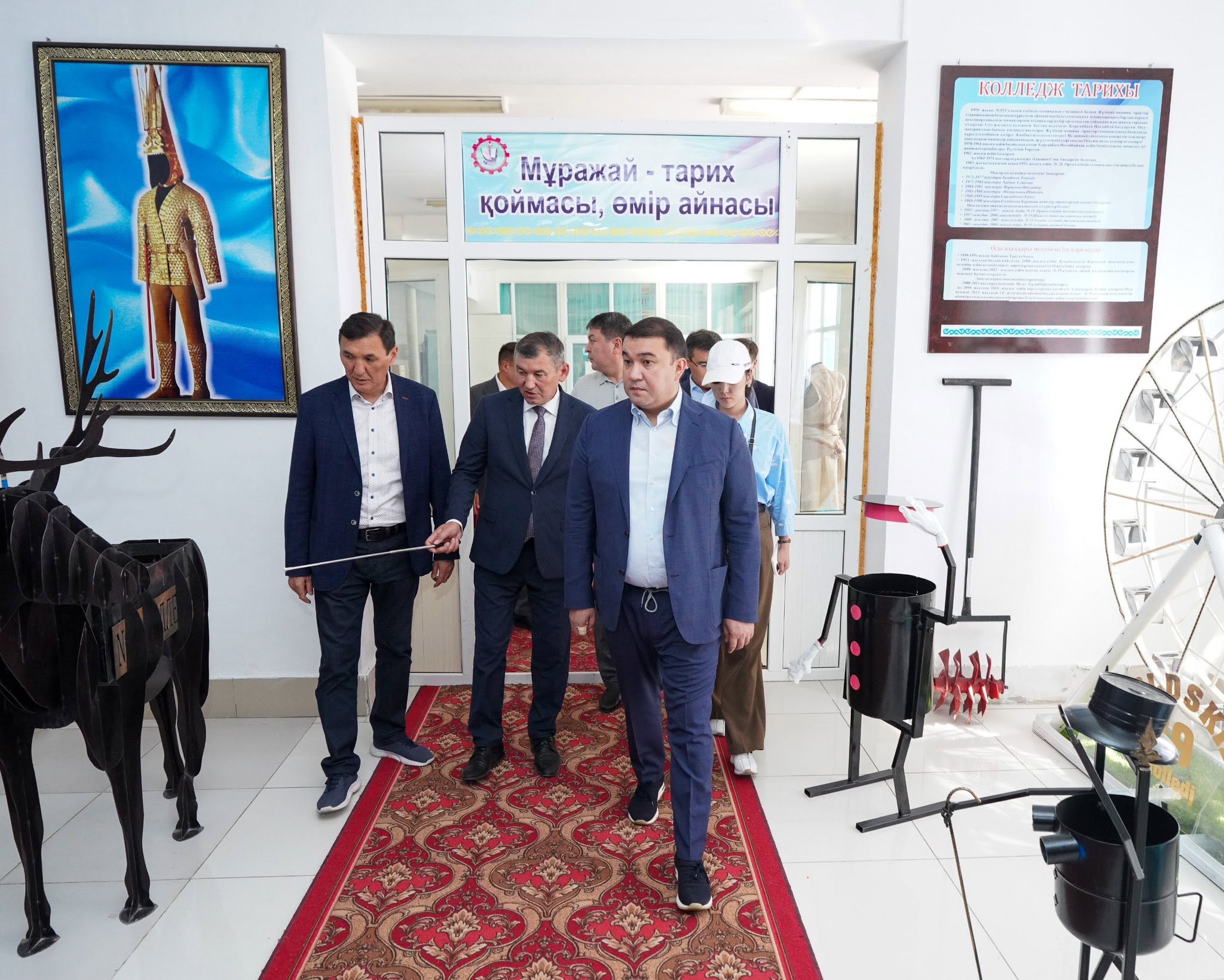 ТҮРКІСТАН: БӘЙДІБЕКТЕГІ КОЛЛЕДЖДІҢ БІЛІМ САПАСЫН АРТТЫРУ ЖОЛДАРЫ ҚАРАЛДЫ