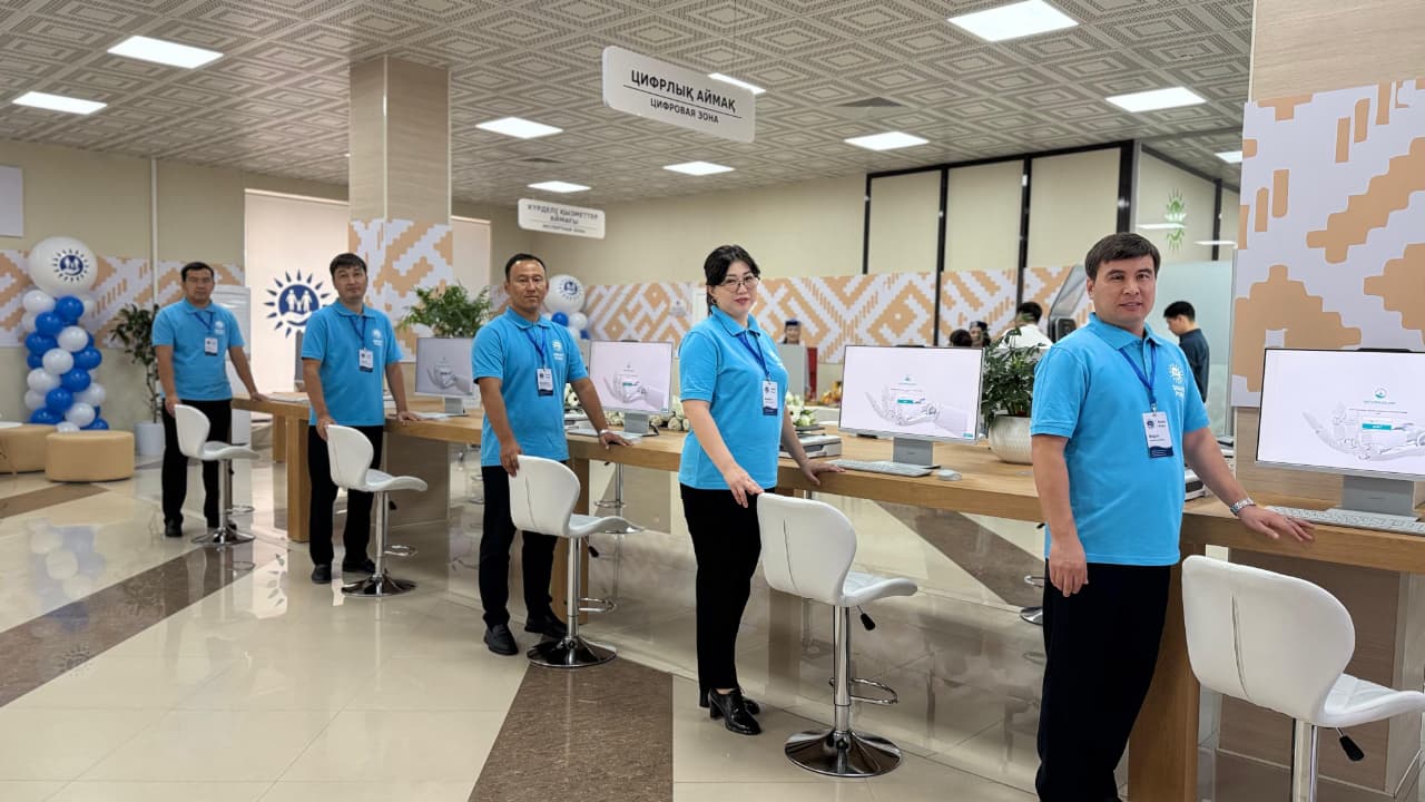 Түркістанда Apple Store қағидаты бойынша жаңа форматтағы ХҚКО ашылды