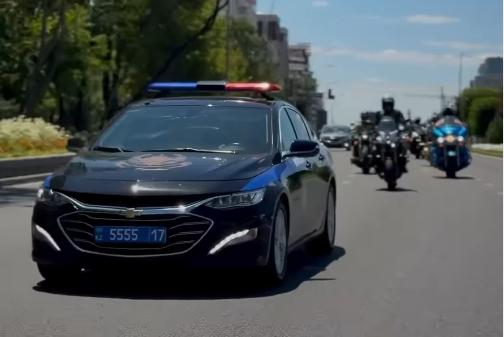 Шымкентте халықаралық мотожорықтарға полиция сүйемелдеуі қамтамасыз етілді