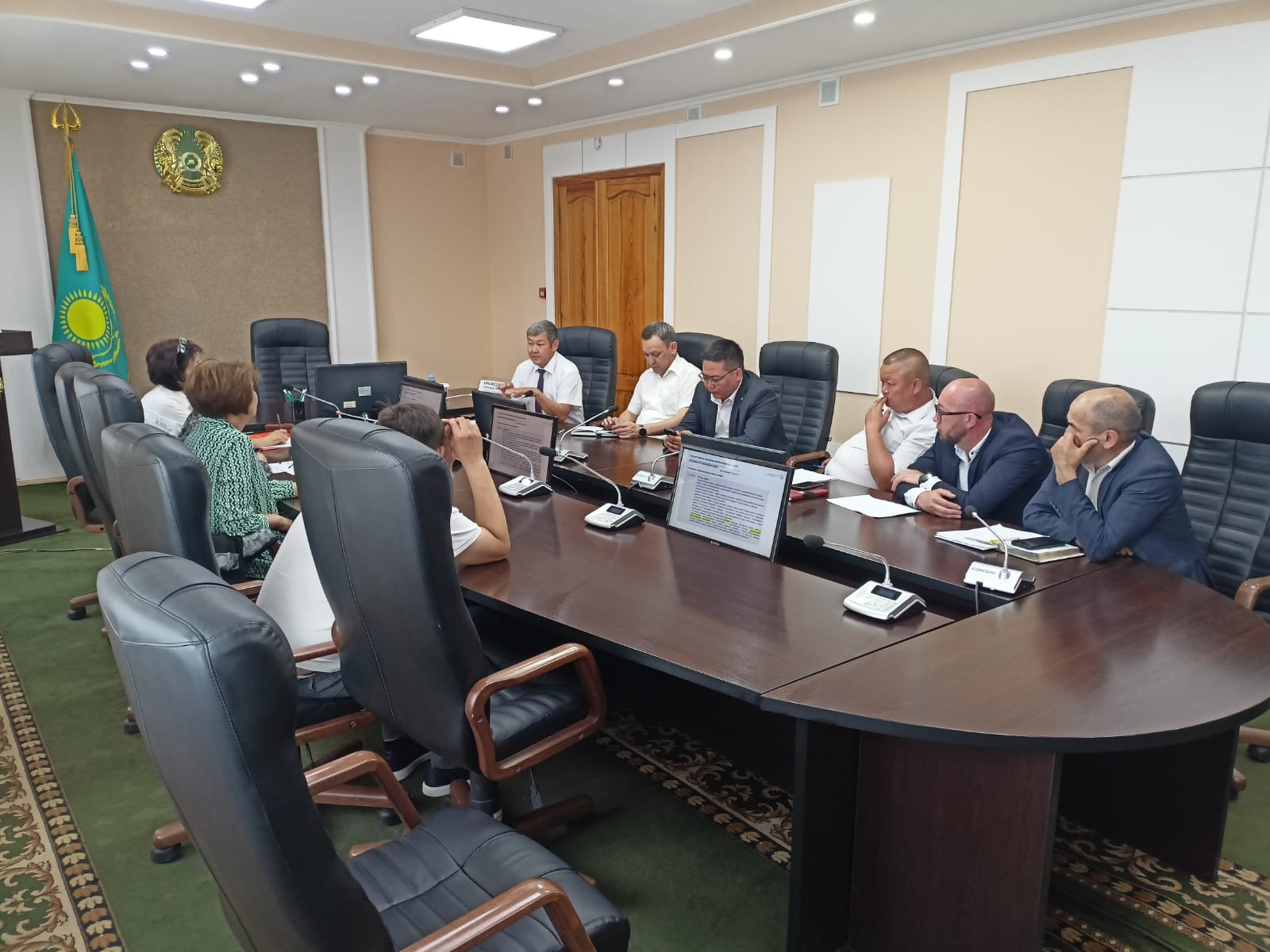 Ұлттық статистика бюросы департаментінің өкілдерімен кездесу