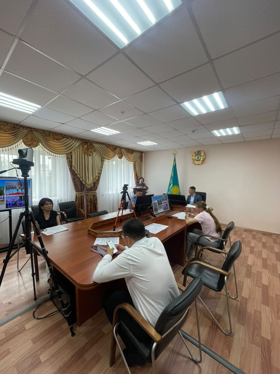 Нашақорлықтың профилактикасы және есірткі қылмыскерлігіне қарсы іс-қимыл бойынша мемлекеттік органдардың қызметін үйлестіру жөніндегі штабтың отырысы өтті