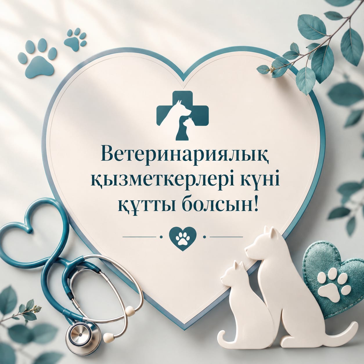 Сандықтау ауданы әкімінің ветеринариялық қызметкер күнімен құттықтауы