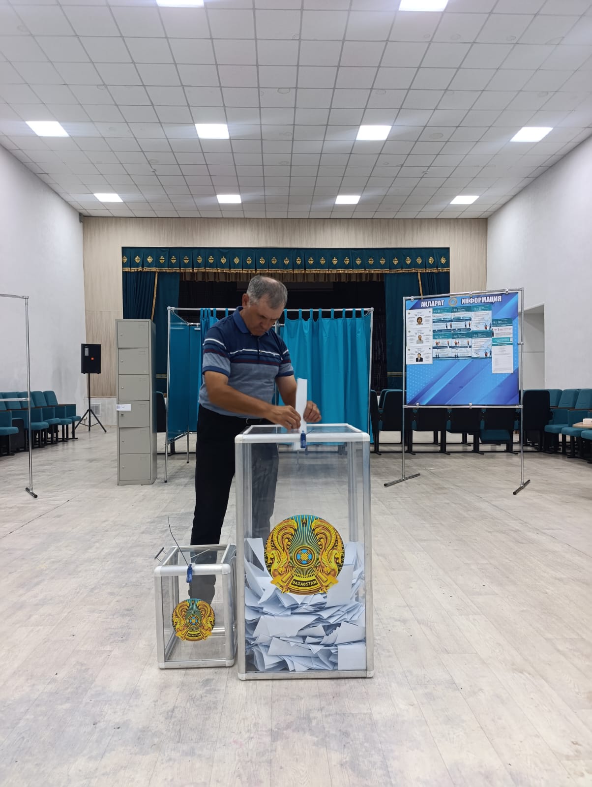 Зеренді ауданы Ортақ ауылдық округі және Айдабол ауылында сайлаушылардың 60 пайыздан астамы дауыс берді