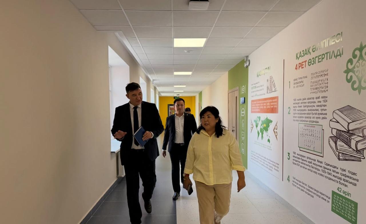 Білім беру саласында сапаны қамтамасыз ету комитеті төрағасының орынбасары Нұрлан Ғабдушев Ақтөбе облысына жұмыс сапарымен келді