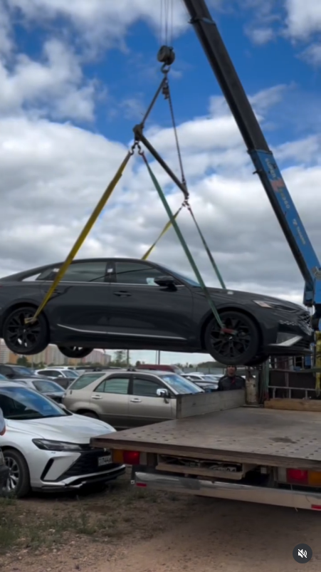 «KIA K8» маркалы автокөлігінің тәркіленуі