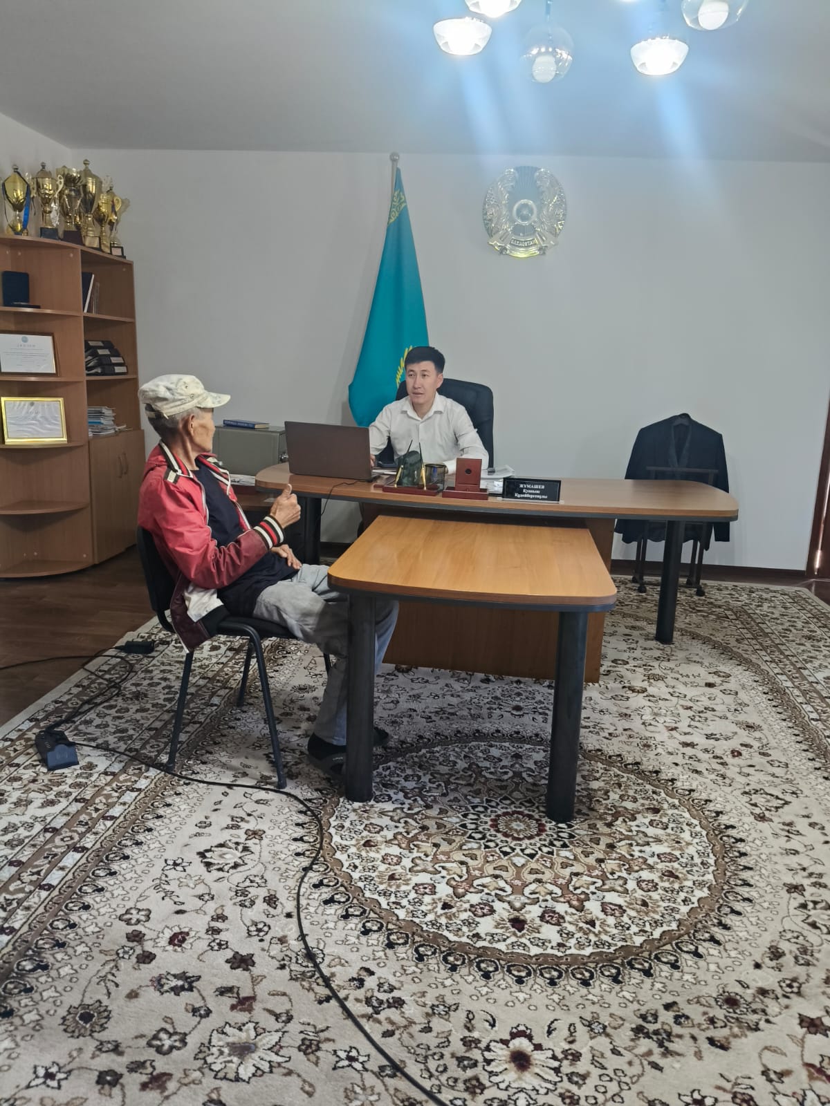 Округі әкімінің азаматтарды жеке қабылдауы
