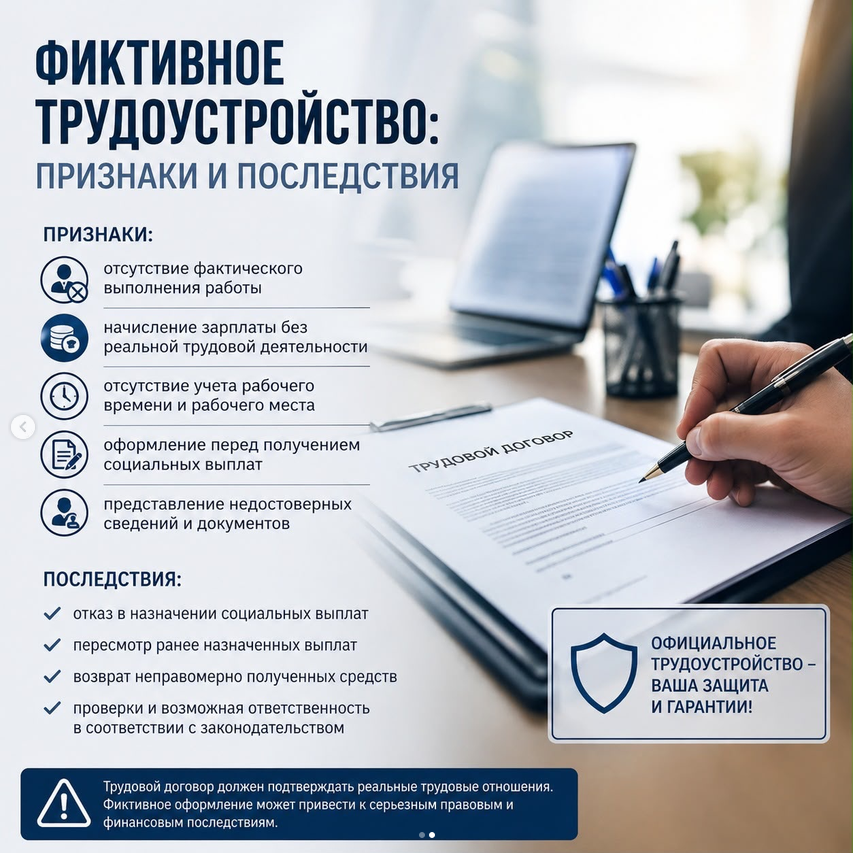 ЖАЛҒАН ЖҰМЫСҚА ОРНАЛАСТЫРУ: БЕЛГІЛЕРІ МЕН САЛДАРЫ