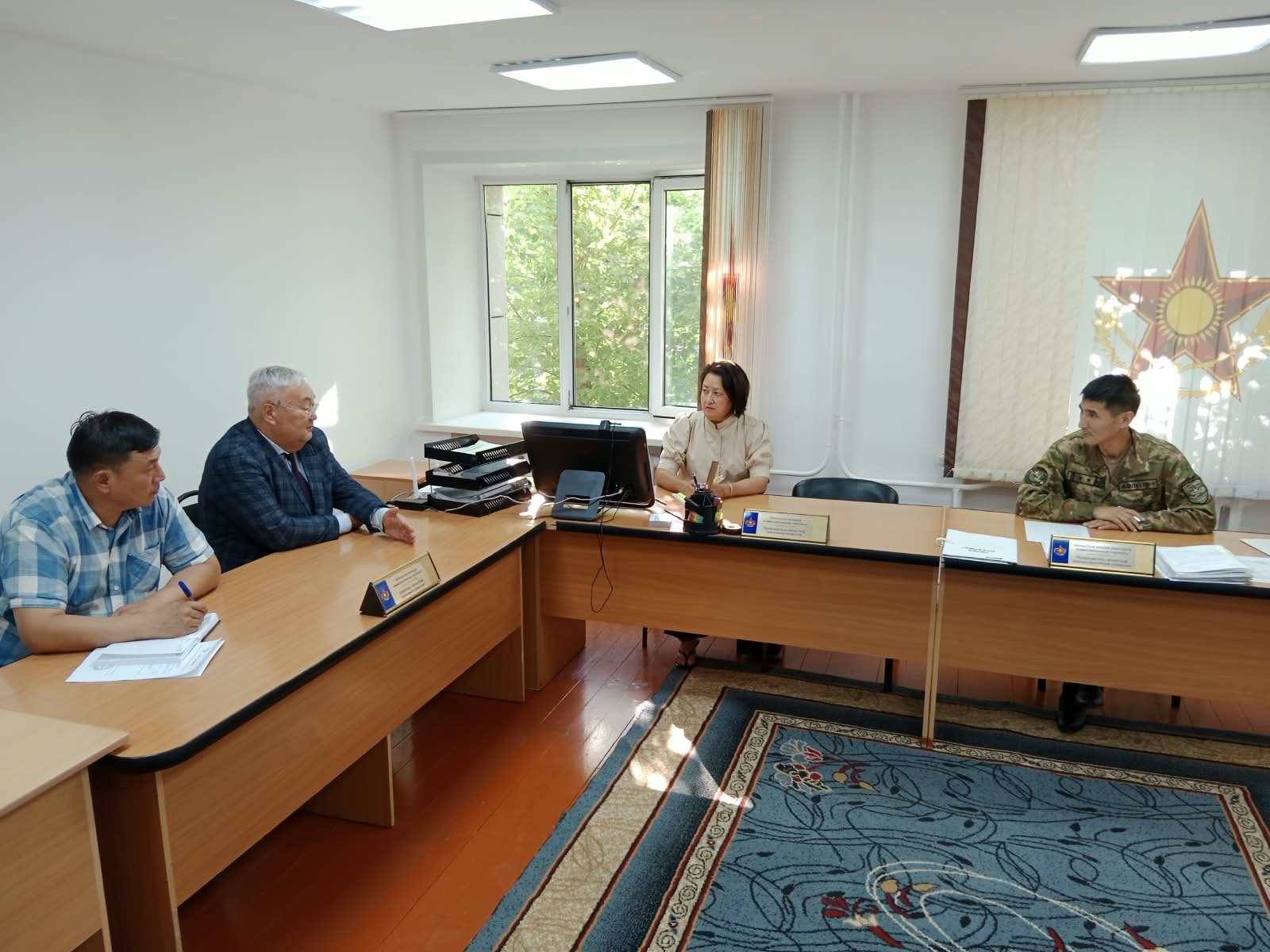 Облыстық жиын пунктіне бару