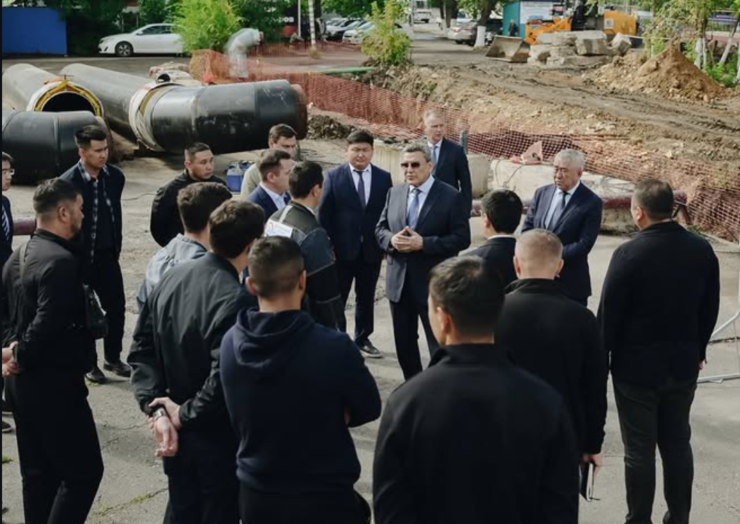 Петропавлда жылу желілерін ауқымды жаңғырту жұмыстары жүргізілуде