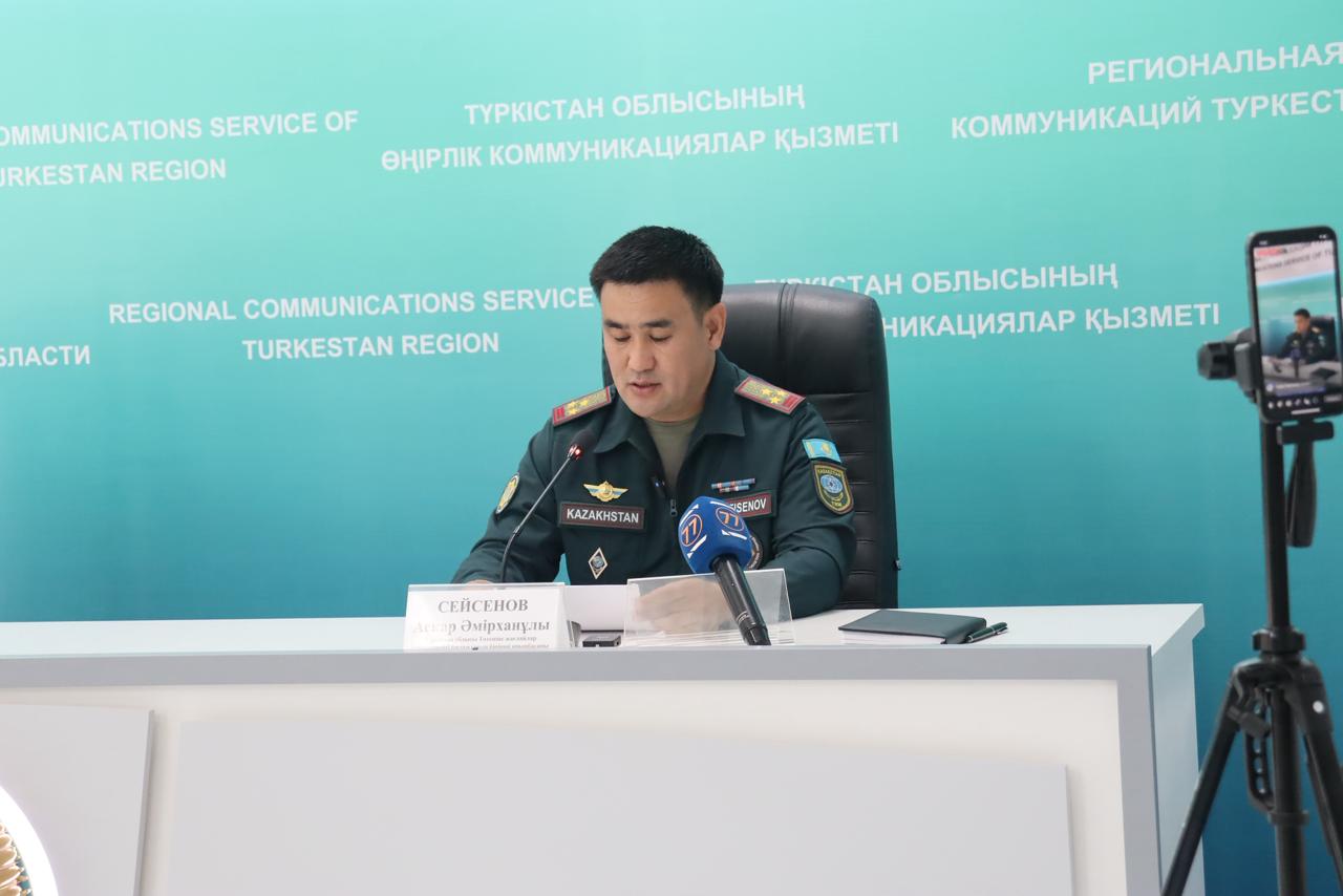 ТҮРКІСТАН ОБЛЫСЫНДА ӨРТ САНЫ АЗАЙҒАН