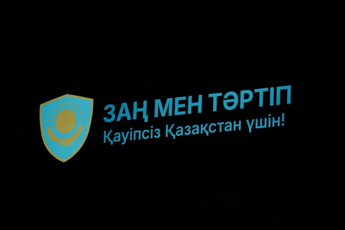 Заң мен тәртіп – әділетті қоғамның негізі. Әрқайсымыз заңды құрметтеп, құқықтық мәдениетті бірге қалыптастырайық.