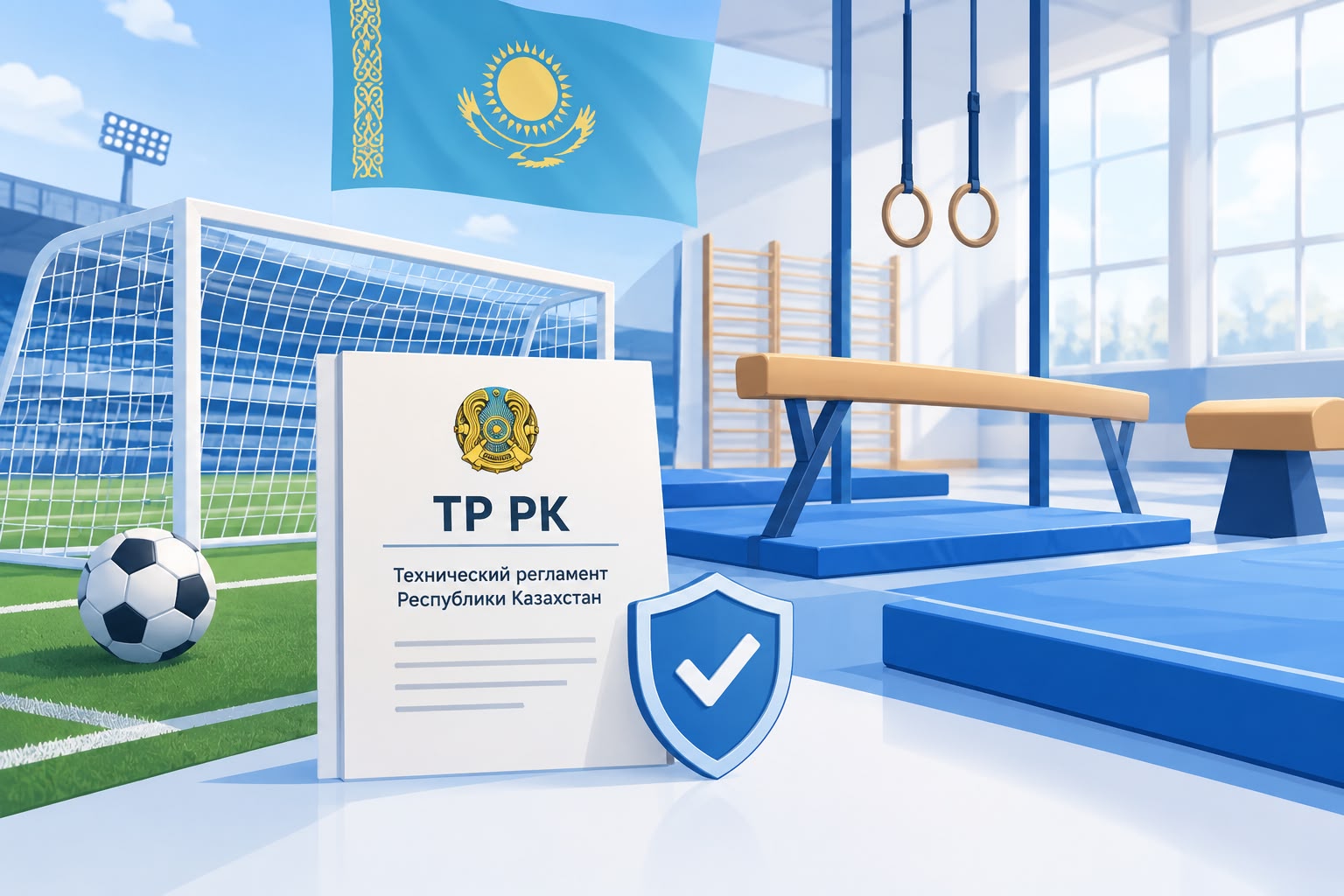 Қазақстанда спорттық және гимнастикалық жабдықтардың қауіпсіздігіне қойылатын міндетті талаптарды белгілейтін техникалық регламенттер бекітілді