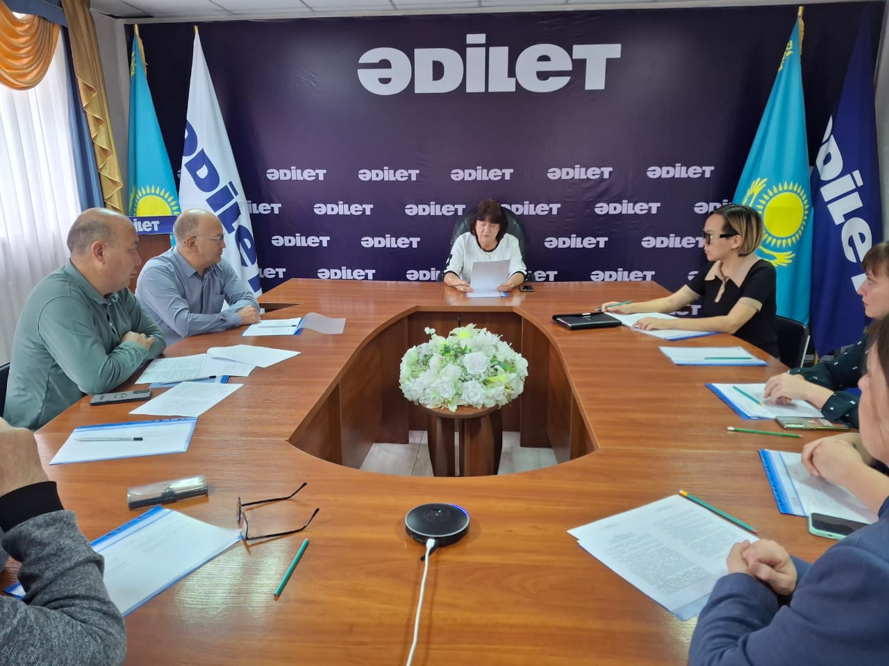 Мағжан Жұмабаев ауданының Қоғамдық кеңесінің отырысы өтті
