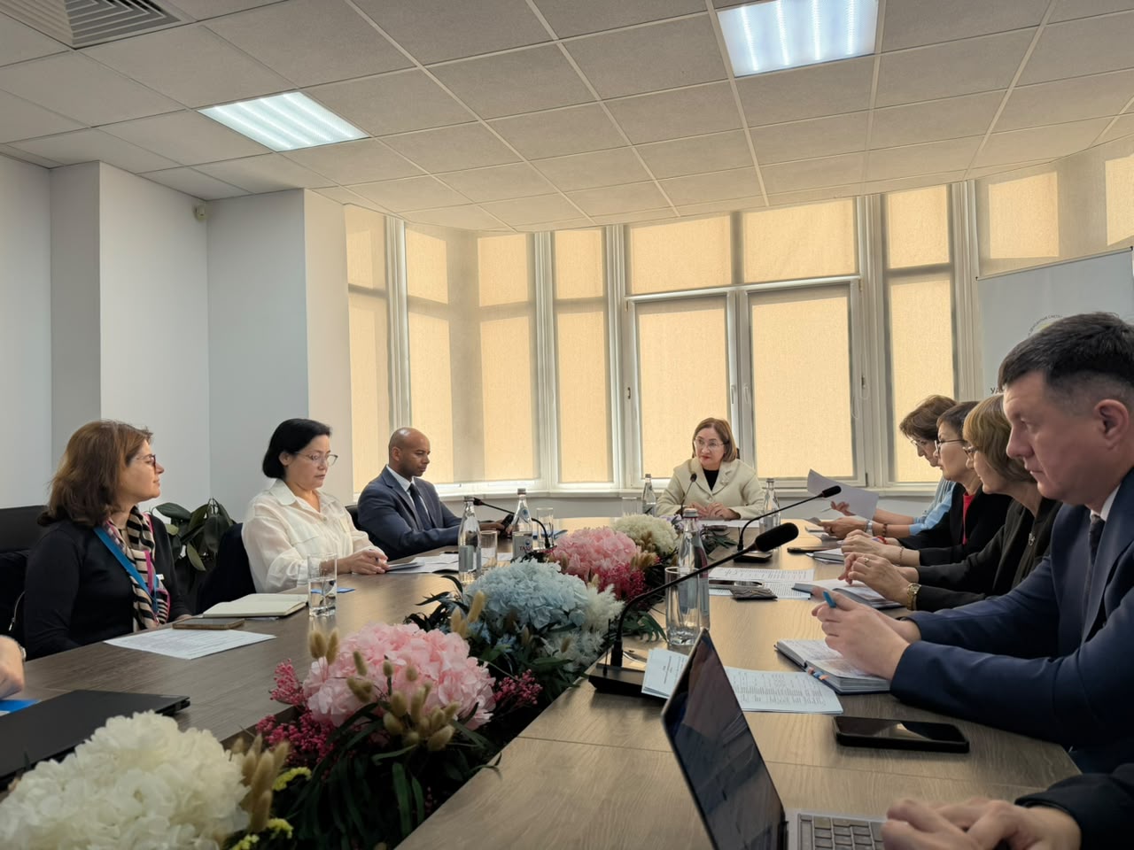 Қазақстандағы ЮНИСЕФ өкілдерімен кездесу өтті