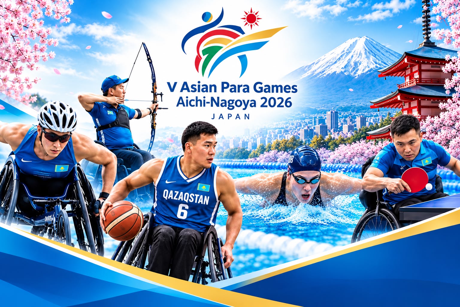 Қостанай облысының он бір үздік пара спортшысы 2026 жылы өтетін V жазғы Азия Пара ойындарында өңір намысын қорғайды