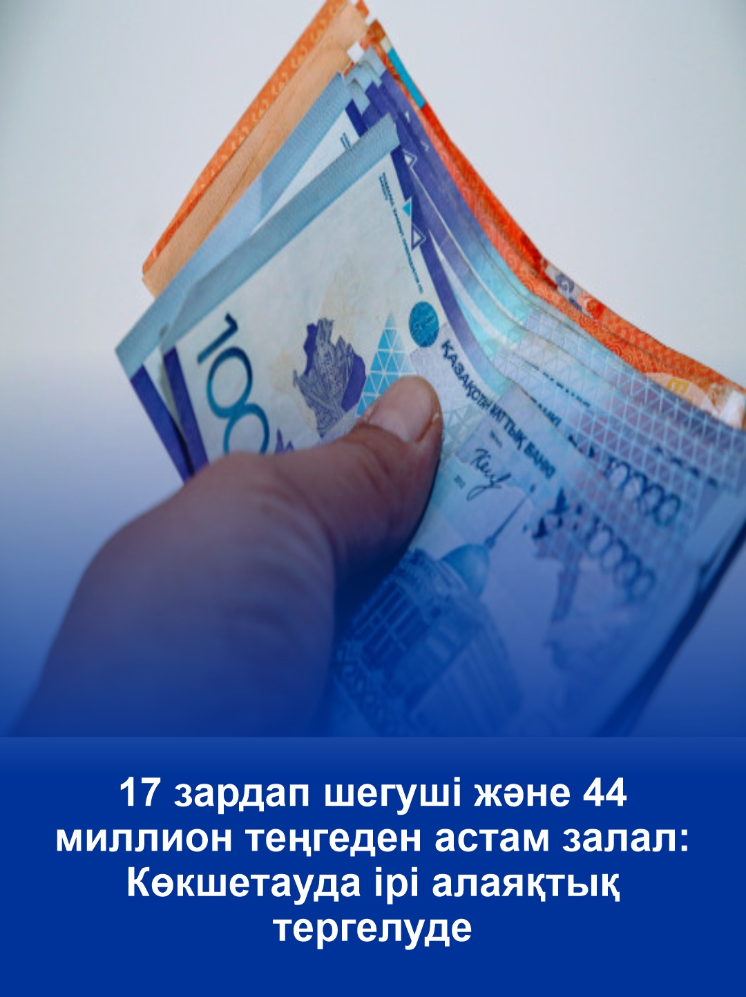 17 зардап шегуші және 44 миллион теңгеден астам залал: Көкшетауда ірі алаяқтық тергелуде