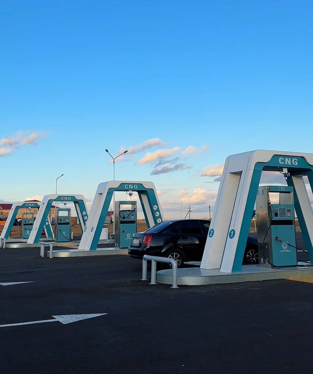 Автогаз толтыру компрессорлық станциясы іске қосыл