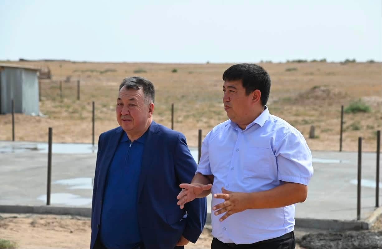 АУДАН БАСШЫСЫ ШУ ЖӘНЕ ТАСТЫ АУЫЛДАРЫНДА АТҚАРЫЛҒАН ЖҰМЫСТАРДЫ БАҚЫЛАУЫНА АЛДЫ