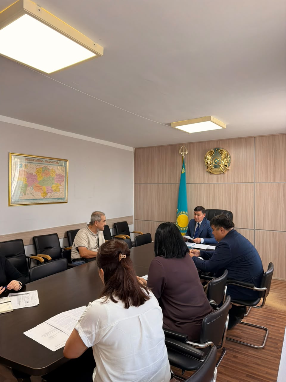 Маңғыстау облысы Әділет департаментінің басшысы А.Н.Каримов азаматтарға жеке қабылдау өткізді.