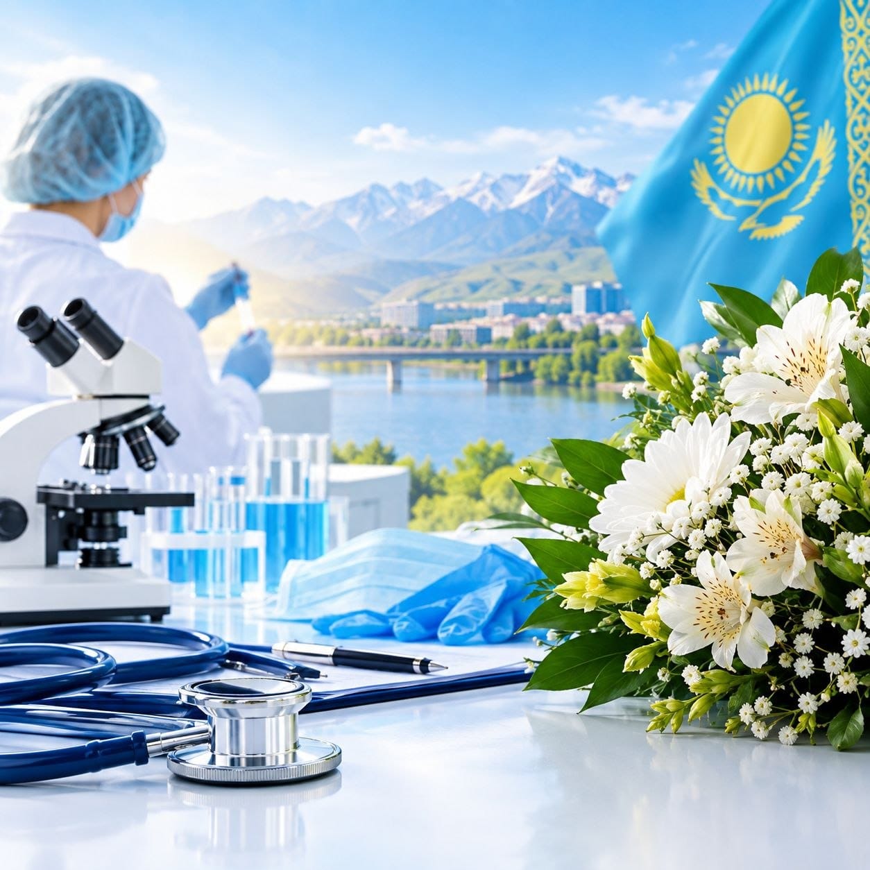 ШҚО әкімі санитарлық-эпидемиологиялық қызмет мамандарын кәсіби мерекемен құттықтады
