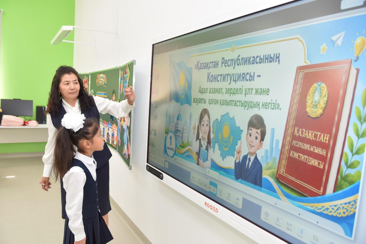 «Келешек мектептері» ұлттық жобасы аясында 300 орындық мектеп пайдалануға берілді