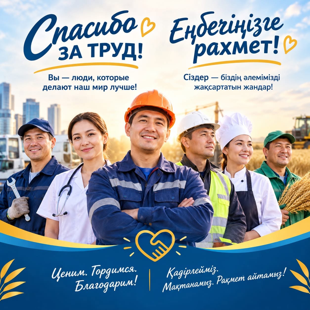 “Еңбегіңіз үшін рахмет” ақпараттық акциясы