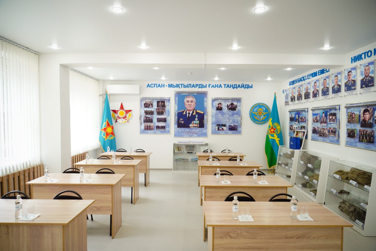 Астанада Десанттық-шабуылдау әскерлерінің тұңғыш қолбасшысы атындағы әскери-патриоттық сынып ашылды