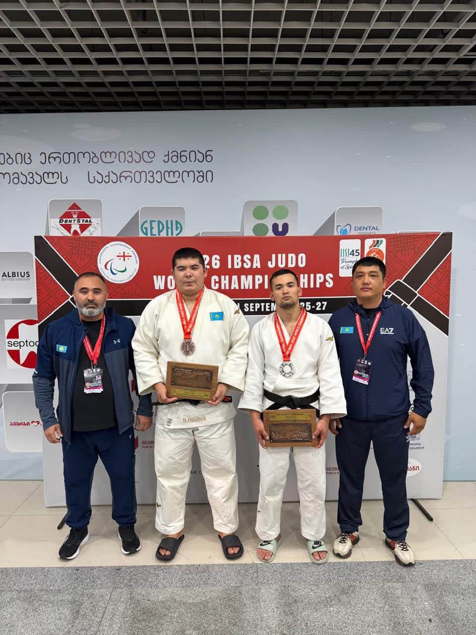 ТҮРКІСТАНДЫҚ ПАРА ДЗЮДОШЫЛАР ӘЛЕМ ЧЕМПИОНАТЫНДА ЖҮЛДЕГЕР АТАНДЫ