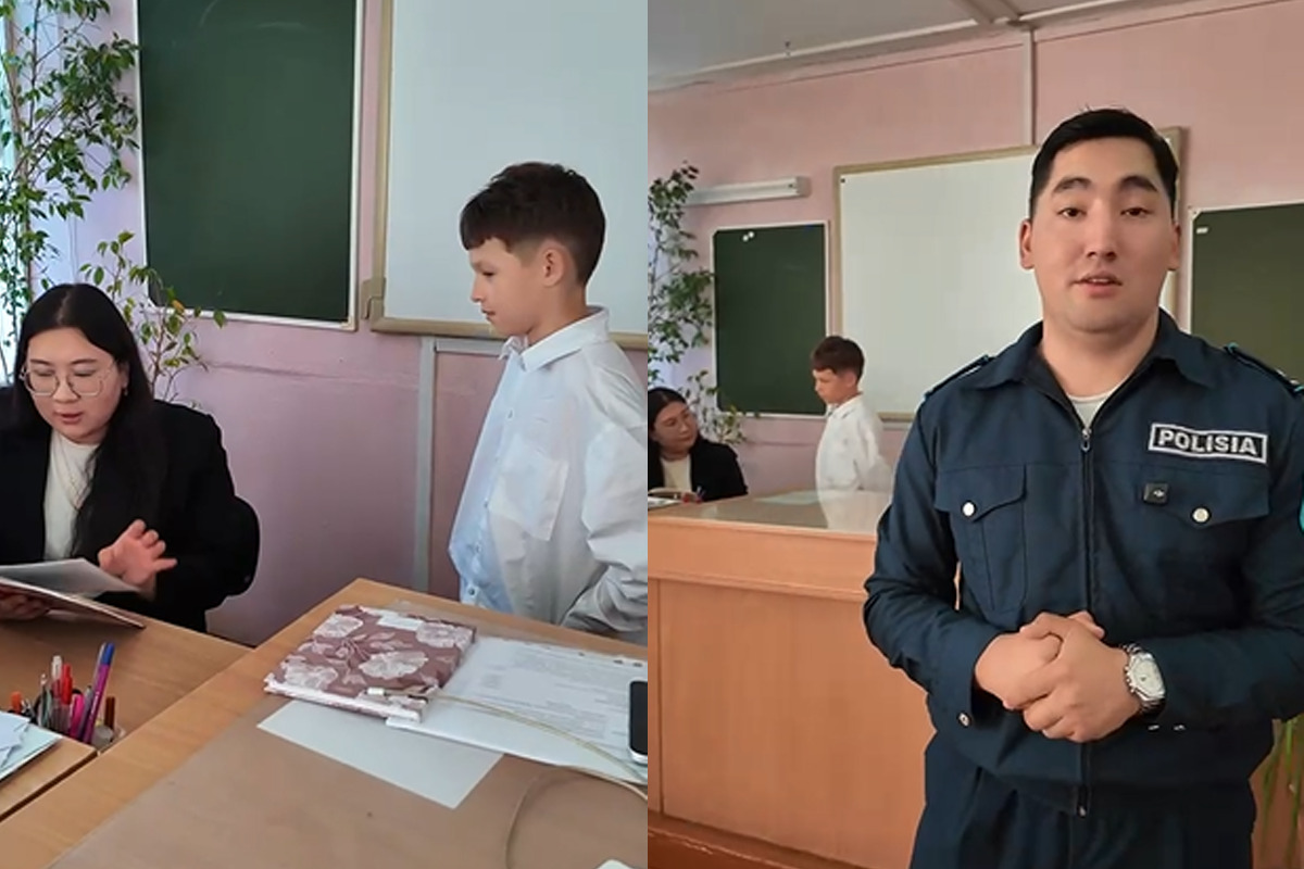 «Жасөспірім бақылауы»: СҚО полицейлері оқушыларға арналған бейнероликтер топтамасын іске қосты