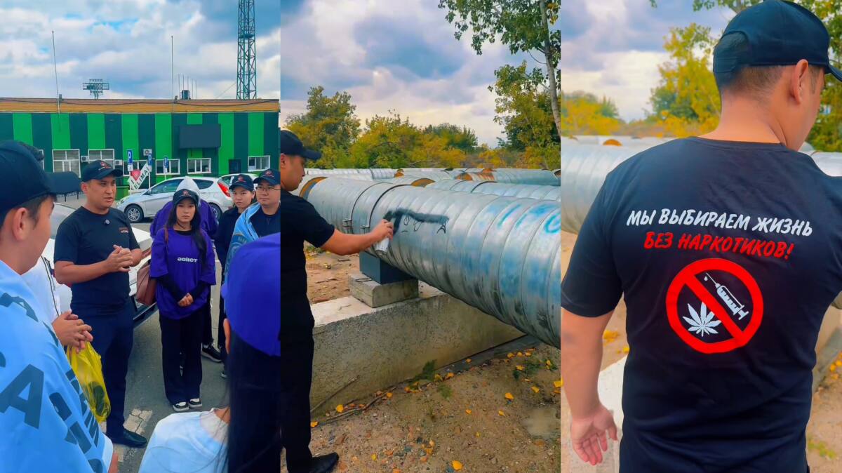 Абай облысында 120-дан астам граффити жазулары жойылды