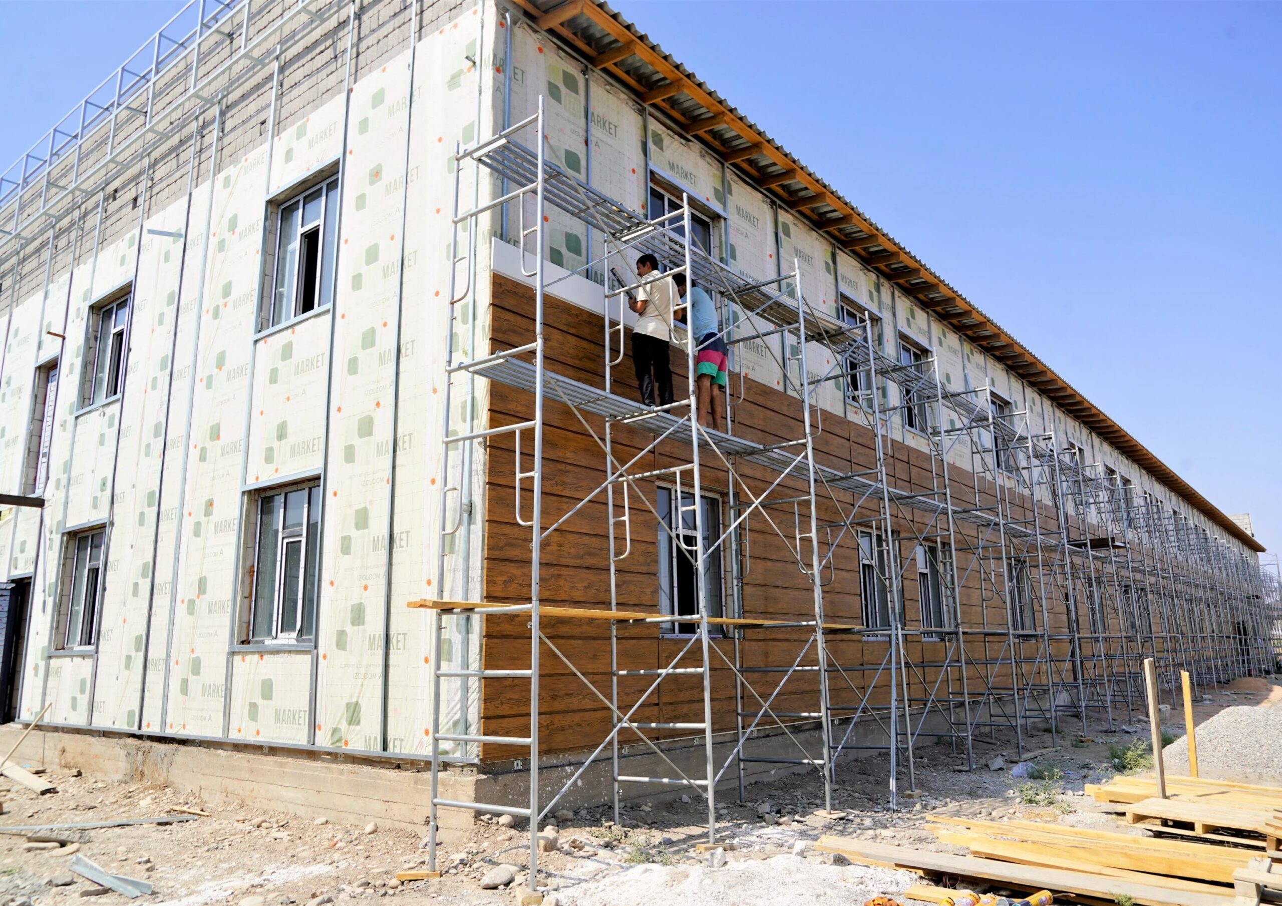 КЕНТАУДА 300 ОРЫНДЫҚ БАЛАБАҚШАНЫҢ ҚҰРЫЛЫСЫ ЖҮРГІЗІЛУДЕ