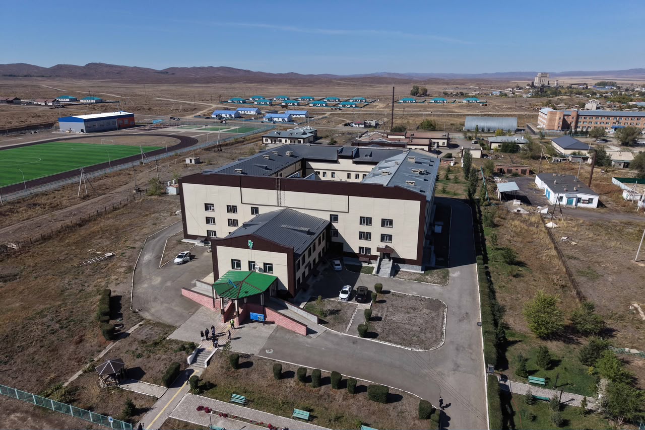 Көкпекті ауданындағы орталық аурухана күрделі жөндеуден өтіп жатыр