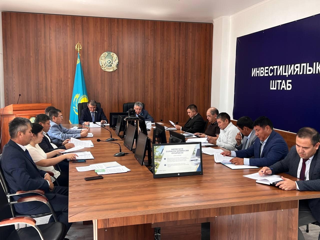 Меркі аудандық мәслихаты тұрақты комиссияларының бірлескен отырысы өтті