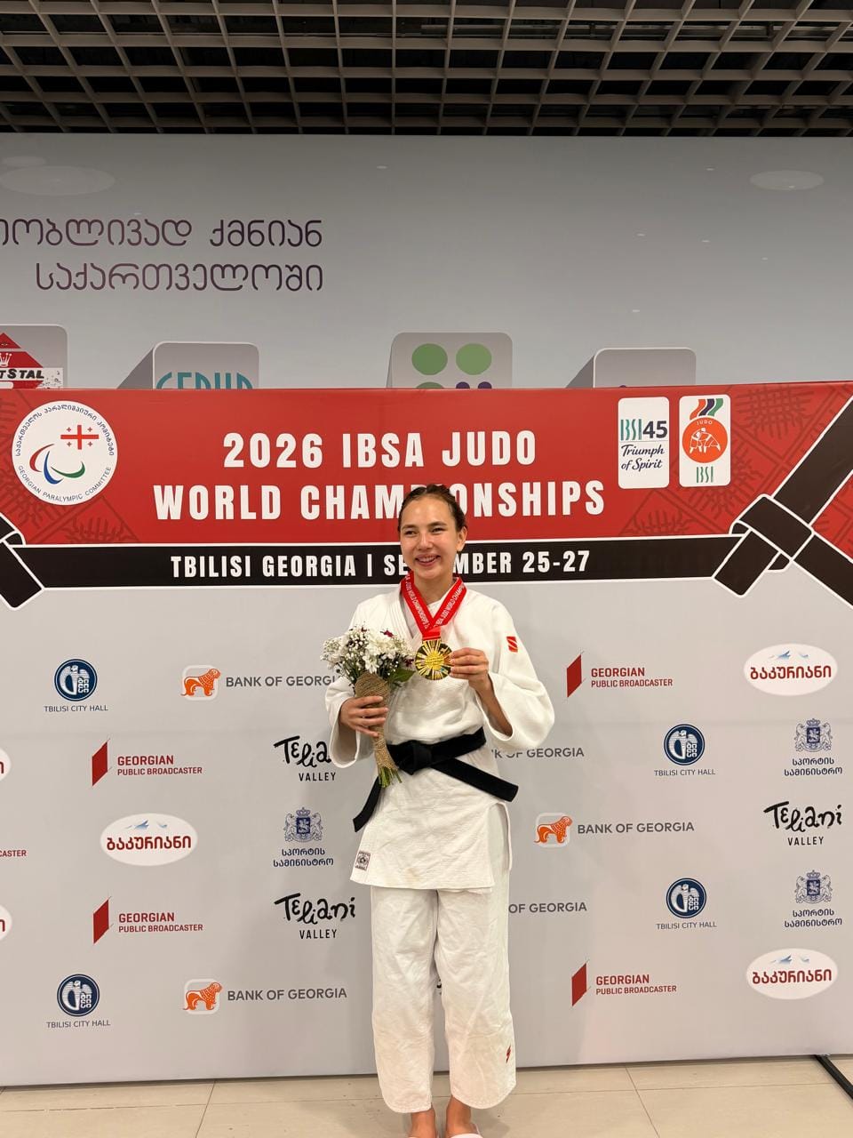 Қазақстандық спортшы Альфия Тілекқабыл пара дзюдодан әлем чемпионы атанды