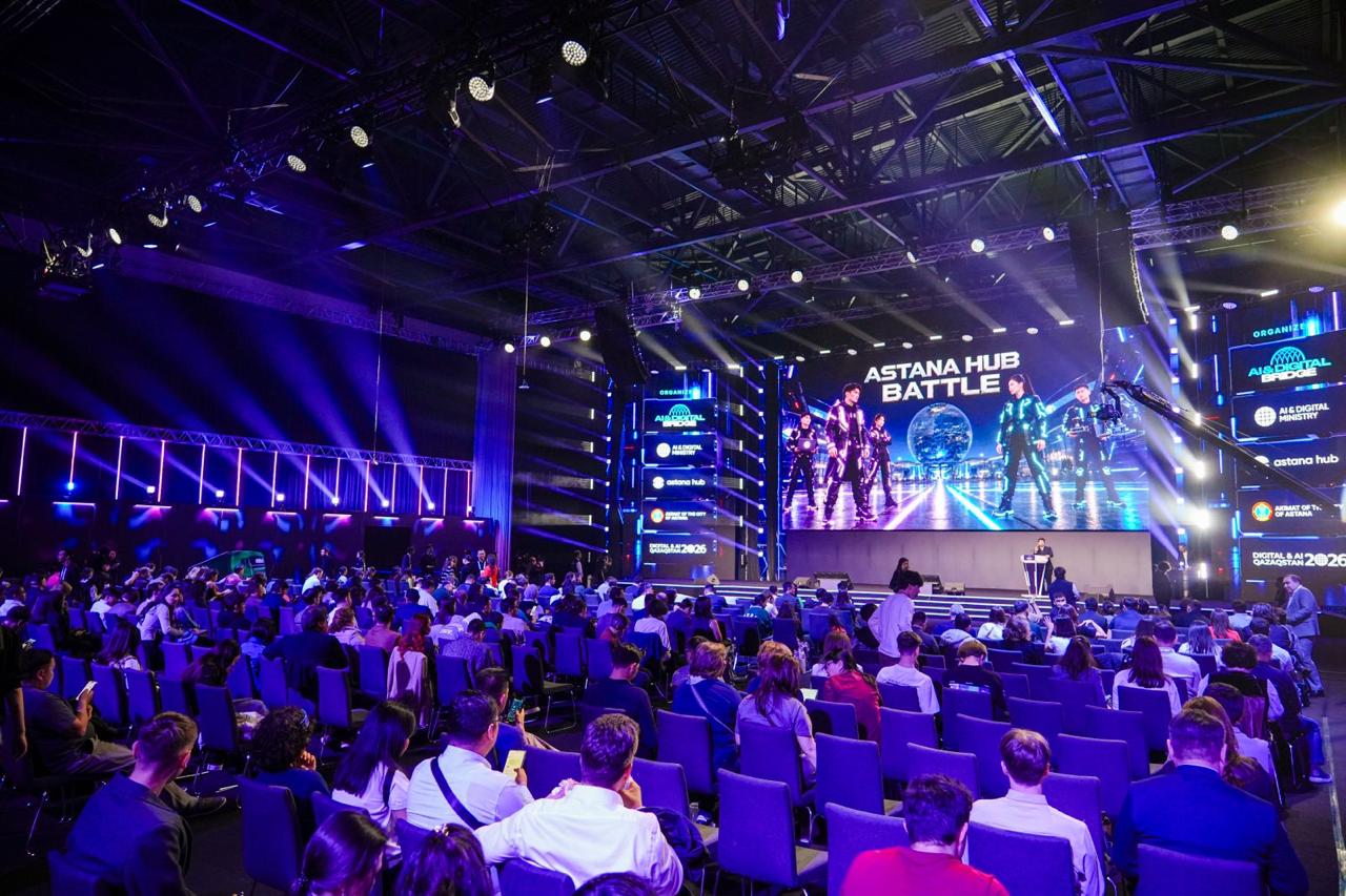 Елордада AI & Digital Bridge форумы өтіп жатыр: Astana Hub Battle стартаптар байқауының финалистері анықталды