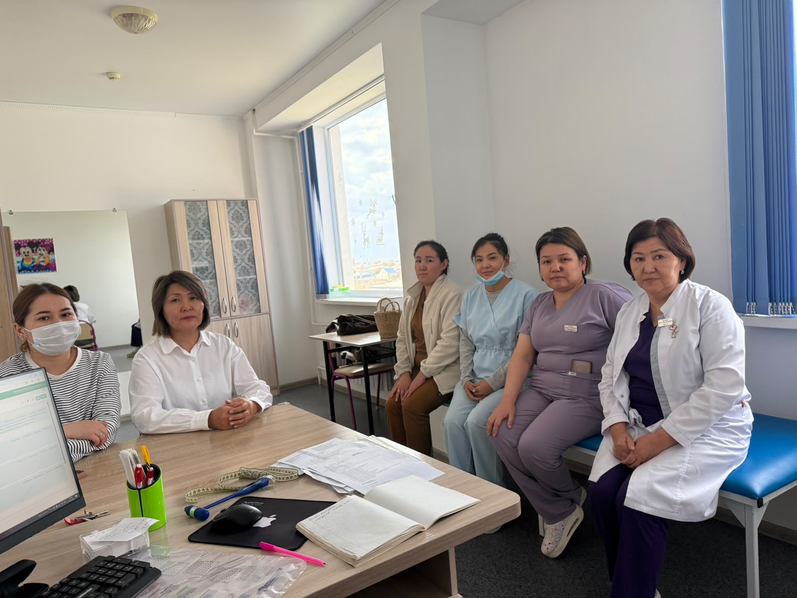 Медициналық-әлеуметтік сараптама бөлімінің мамандары «АураМед» балаларды оңалту орталығына барды.