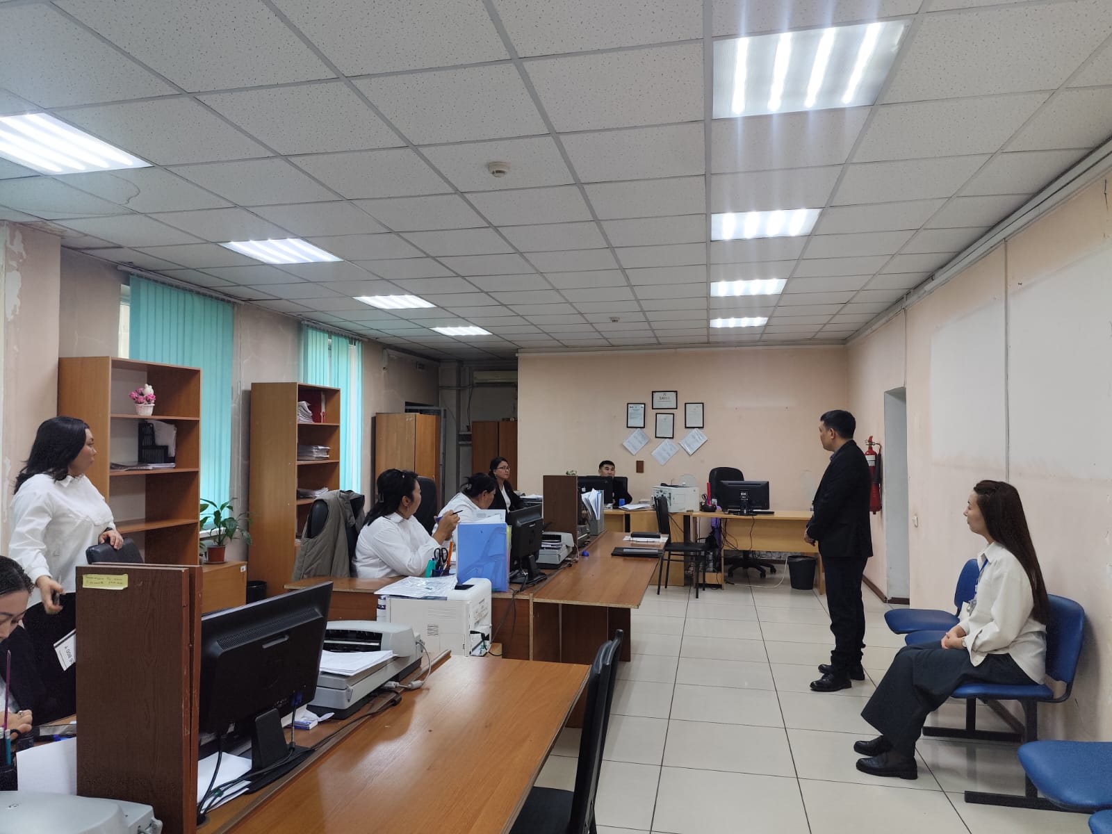 Талғар аудандық әлеуметтік қамсыздандыру бөлімінде техникалық сабақ өткізілді.