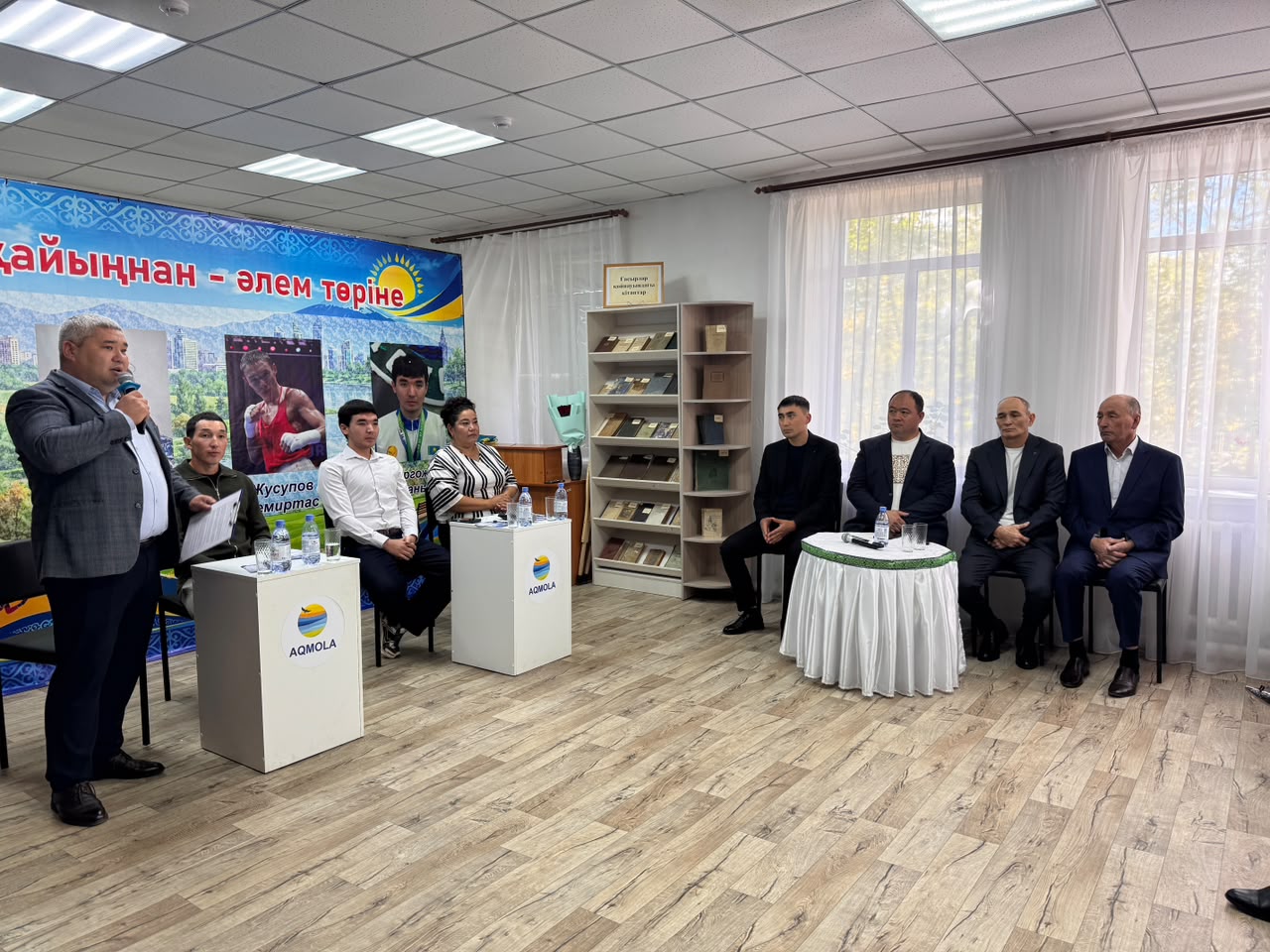 🔰Жарқайың ауданында Қарттарды қолдау айлығы мен ерекше қажеттіліктері бар адамдар күніне орай «Жарқайыңнан – әлем төріне!» атты салтанатты іс-шара өтті.