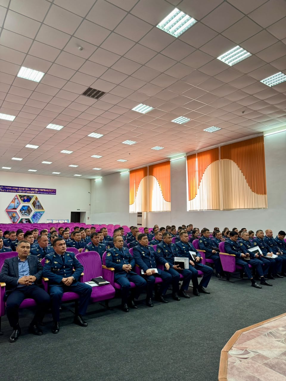 Жамбыл облысы бойынша ҚАЖ департаментінде 9 айдың қорытындысы талқыланды