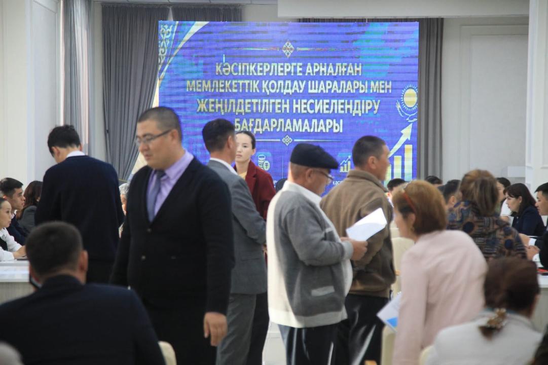 Кәсіпкерлерге қаржылай қолдау көрсету мәселелері бойынша кездесу өтті