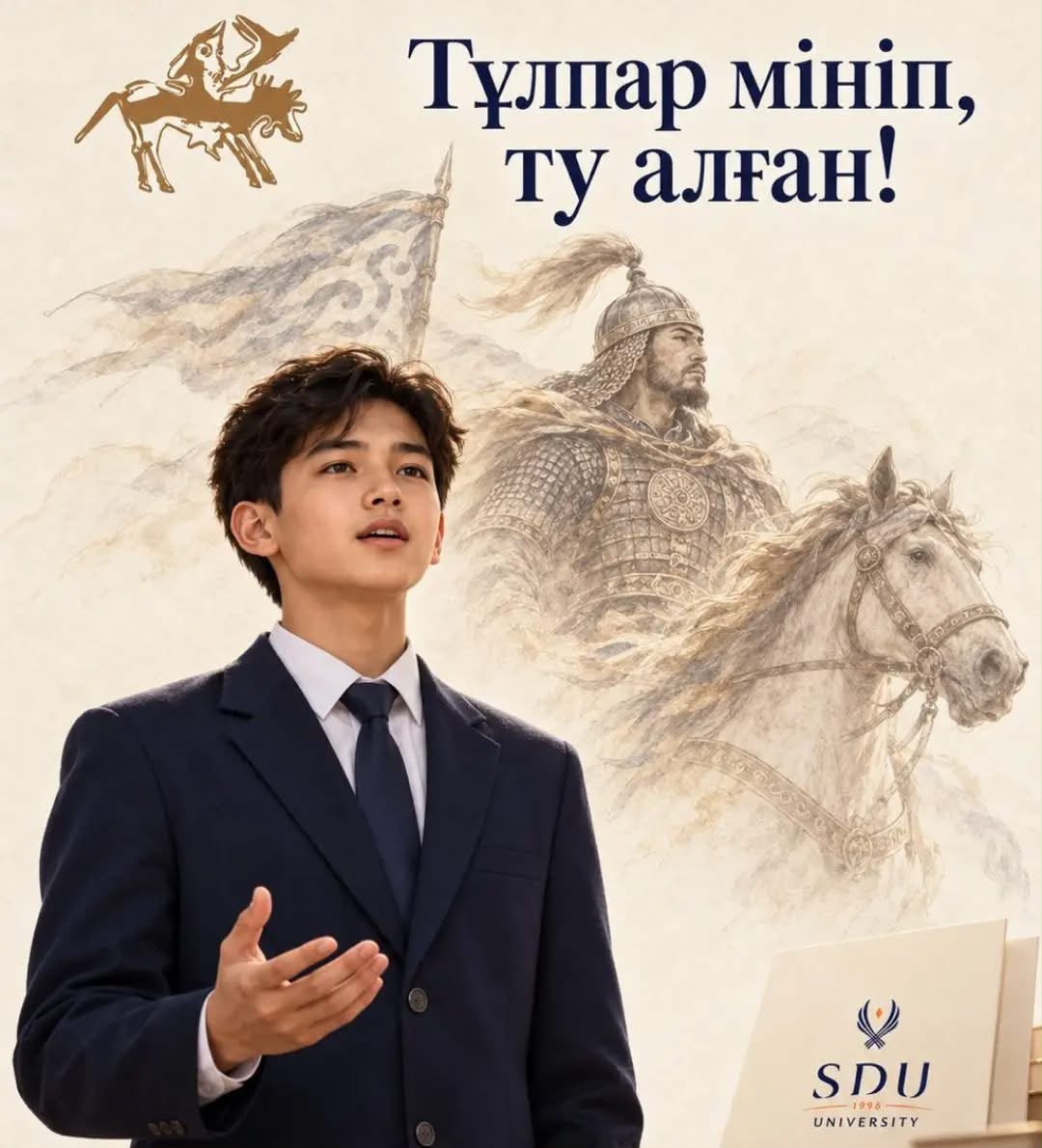 «ТҰЛПАР МІНІП, ТУ АЛҒАН!» — БІЛІМ ГРАНТЫН ЖЕҢІП АЛ!